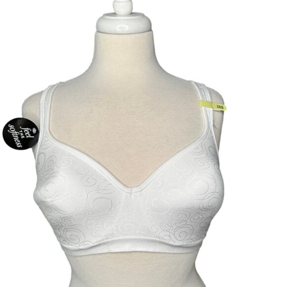 NEW Bali Lightly Lined White Bra Size 38B - Picture 1 of 5